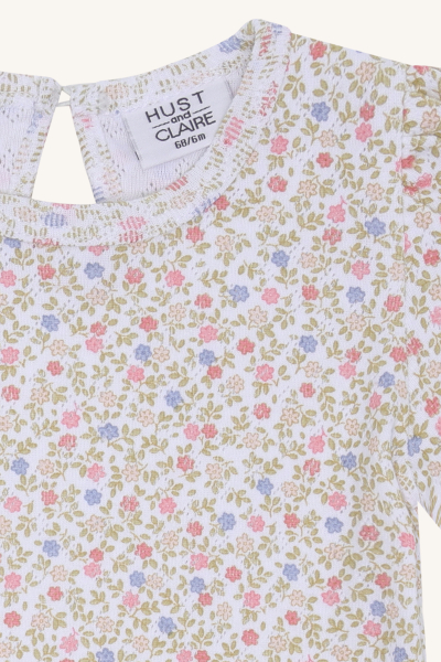 Hust&Claire - HCAlma Blooming T-Shirt Blumenmuster